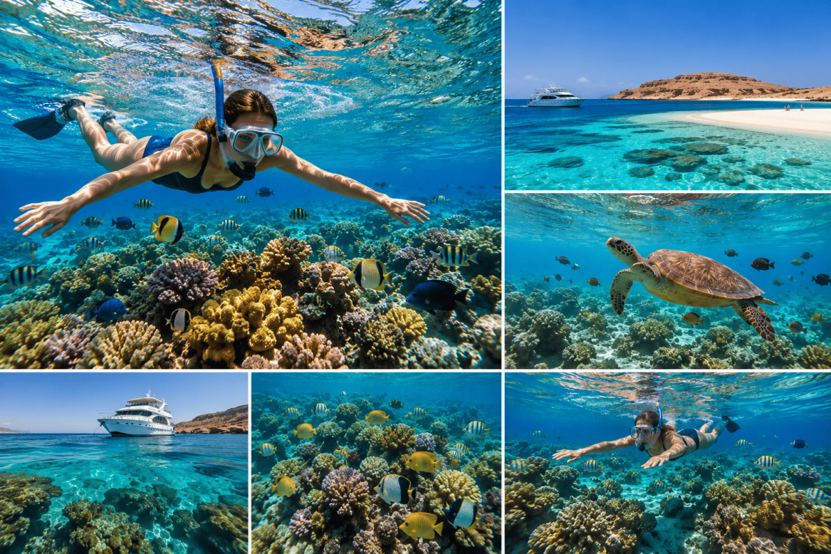 Os Melhores Passeios de Snorkeling em Sharm El Sheikh | Melhores Excursões no Mar Vermelho (2026)