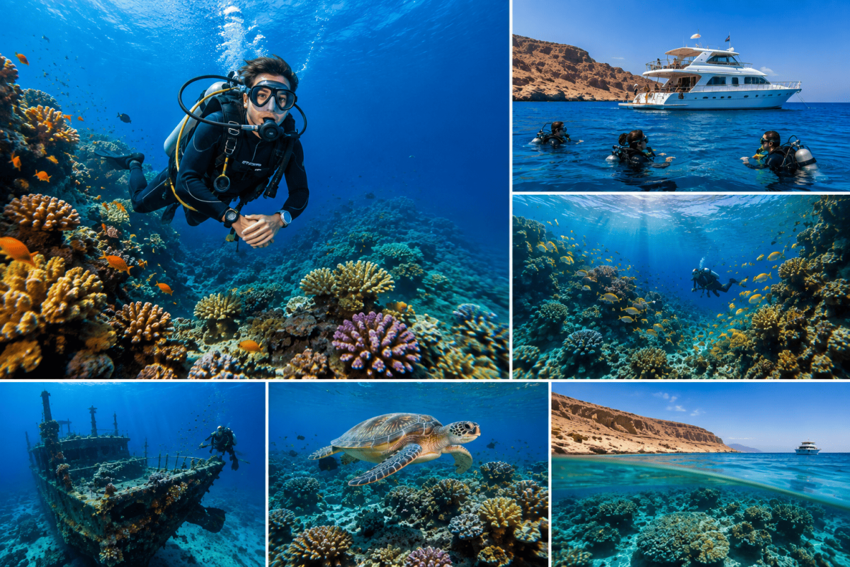 Guia Completo de Mergulho com Garrafa em Sharm El Sheikh (2026)