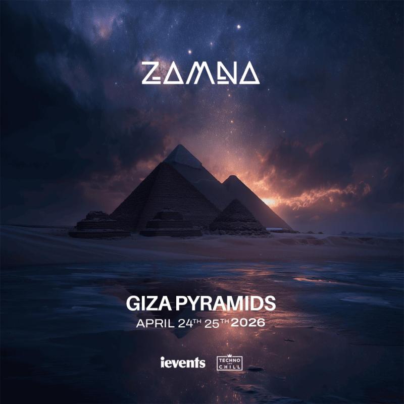 Zamna Egypt – Electronic Music Festival at the Giza Pyramids