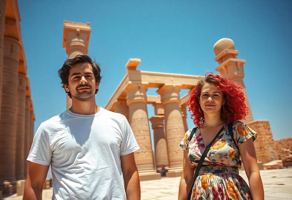 14Луксор на самолёте — однодневная экскурсия